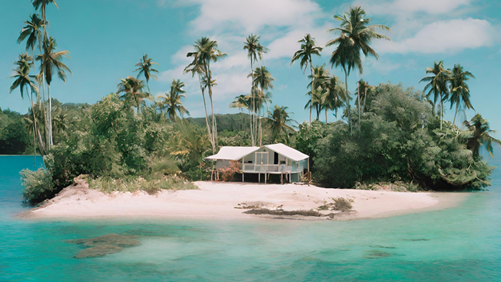 Unveiling the Tropical Paradise of Lakoma Island Image